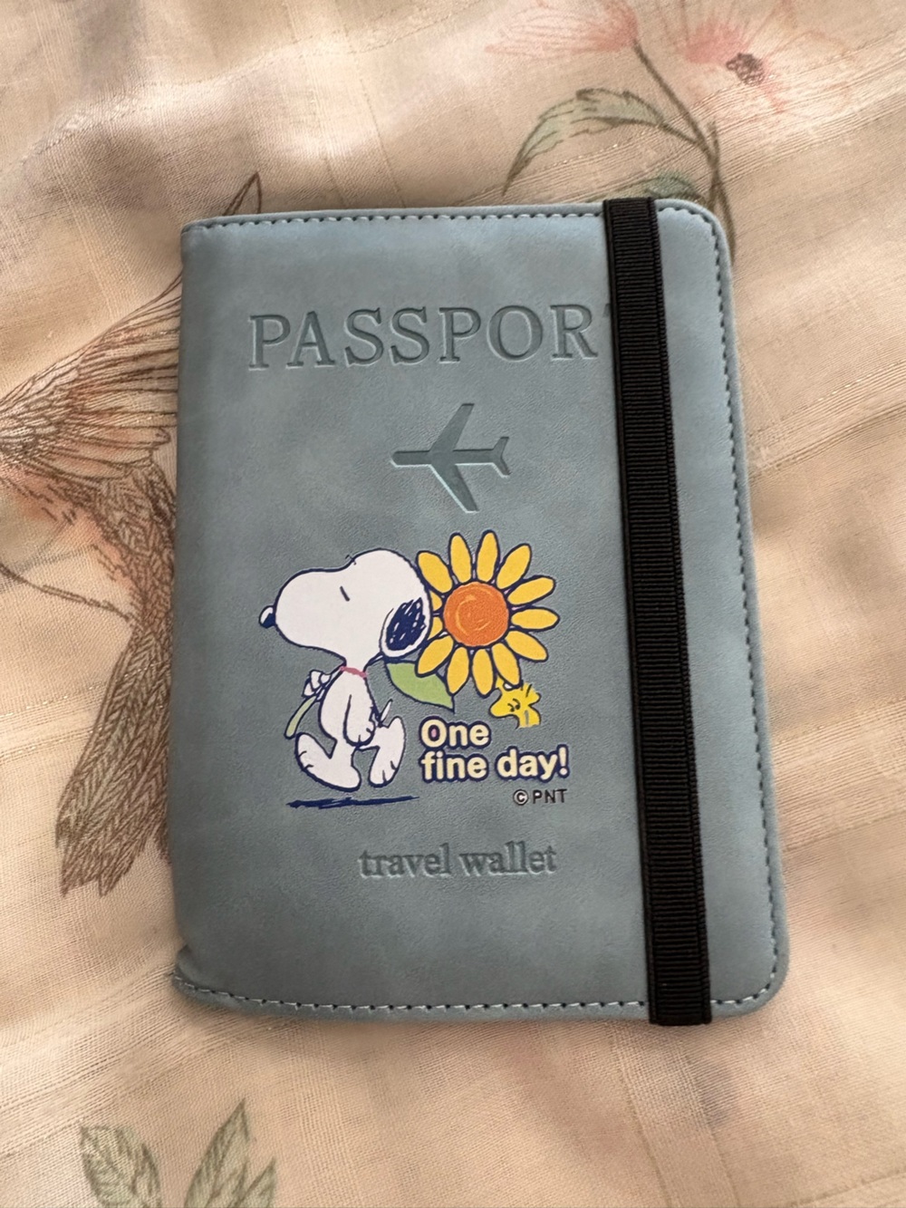 Cute Snoopy Passport Travel Wallet